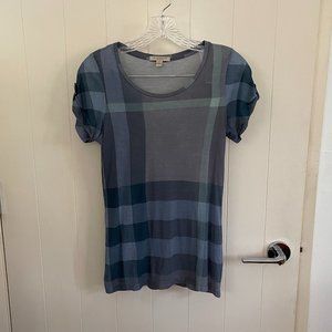Burberry Brit plaid top, size Xsmall